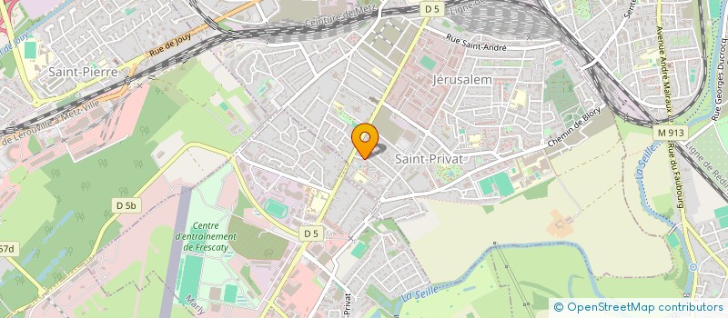 localisation de l'entreprise SCI TRASSI ET ASSOCIES  MONTIGNY-LES-METZ