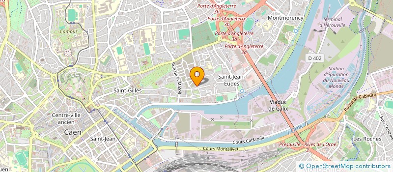 localisation de l'entreprise SCI TRAVERSIERE à CAEN