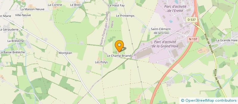 localisation de l'entreprise SCI TRAVHIN  HERIC