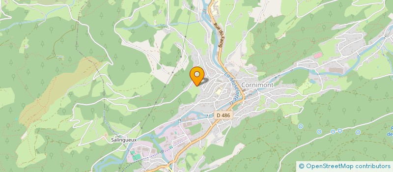 localisation de l'entreprise SCI TRAVIATA  CORNIMONT