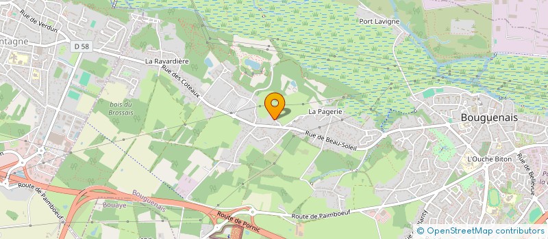 localisation de l'entreprise SCI TRAVIATA à BOUGUENAIS