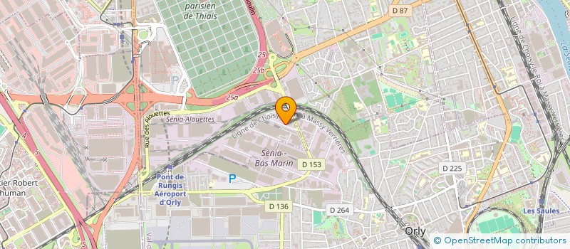 localisation de l'entreprise SCI TRAVY-28 à THIAIS