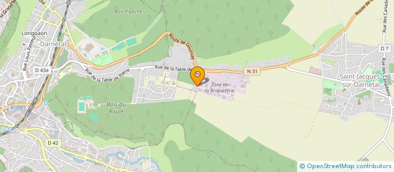 localisation de l'entreprise SCI TRD  SAINT-JACQUES-SUR-DARNETAL