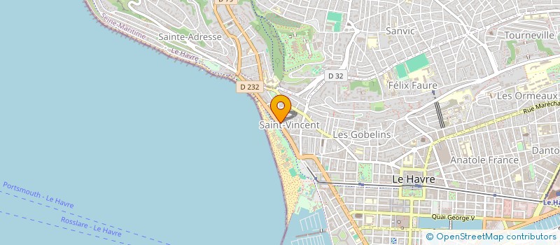 localisation de l'entreprise SCI TREB à LE HAVRE