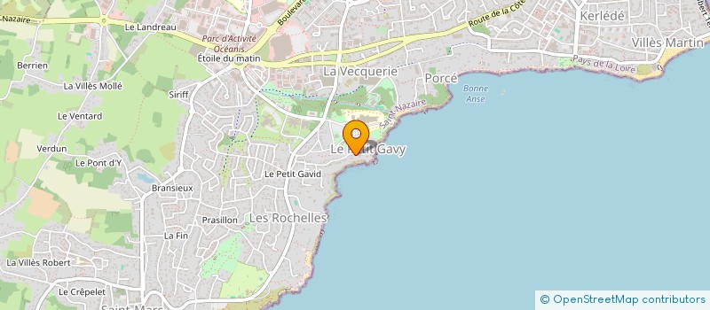 localisation de l'entreprise SCI TREBEZY IMMO  SAINT-NAZAIRE