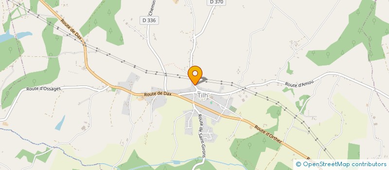 localisation de l'entreprise SCI TREBUCQ  TILH