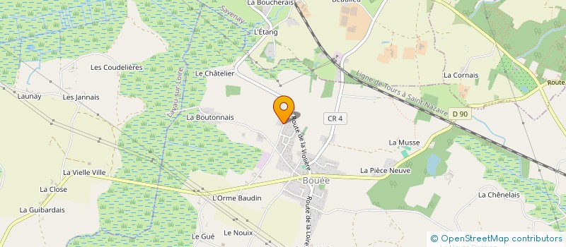 localisation de l'entreprise SCI TREBULLE  BOUEE