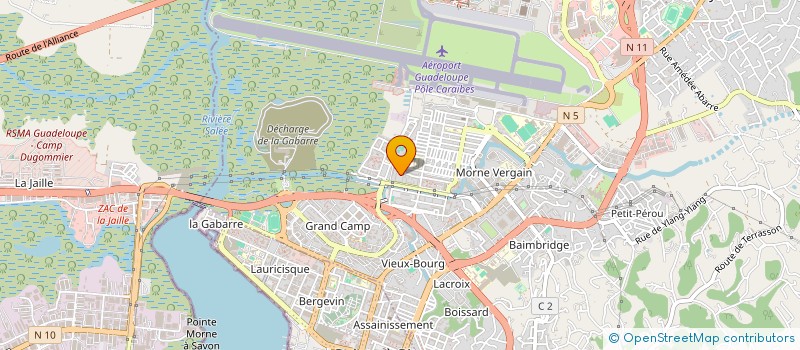 localisation de l'entreprise SCI TREFLE à LES ABYMES