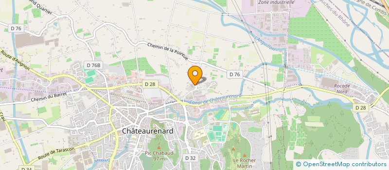 localisation de l'entreprise SCI TREFLE à CHATEAURENARD