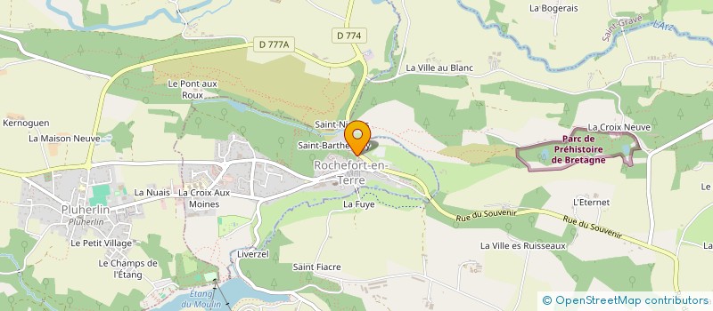 localisation de l'entreprise SCI TREGARO à SAINT-JACUT-LES-PINS