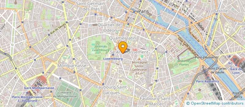 localisation de l'entreprise SCI TREGATE  PARIS