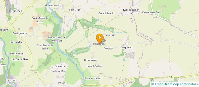 localisation de l'entreprise SCI TREGOARANT  PLOUIDER