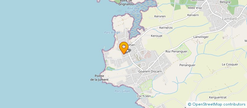 localisation de l'entreprise SCI TREGUNC FAMILLE FS  TREGUNC