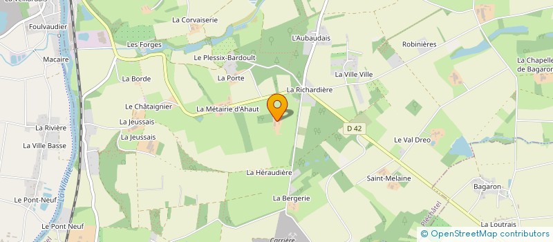 localisation de l'entreprise SCI TREHEN ALLILE  PLECHATEL