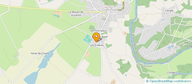 localisation de l'entreprise SCI TREHIER  GUENROUET