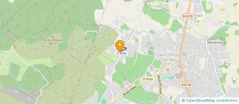localisation de l'entreprise SCI TREIZE à SAINT-CHRISTOL-LEZ-ALES