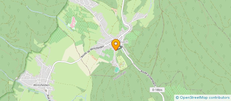 localisation de l'entreprise SCI TREIZE  OSENBACH