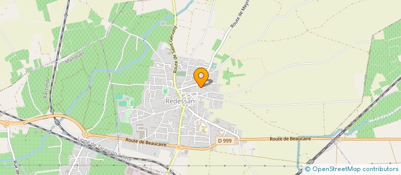 localisation de l'entreprise SCI TREIZE  REDESSAN