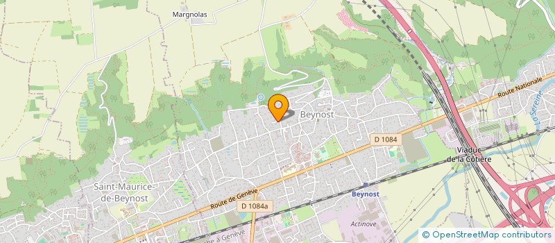 localisation de l'entreprise SCI TREJANE à BEYNOST
