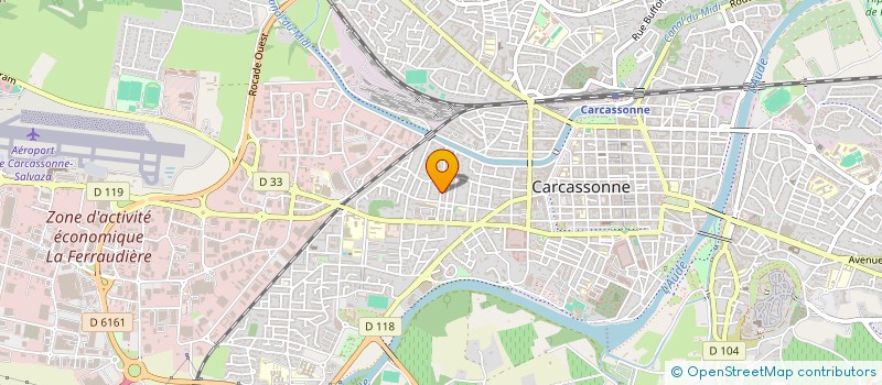 localisation de l'entreprise SCI TREMA à CARCASSONNE