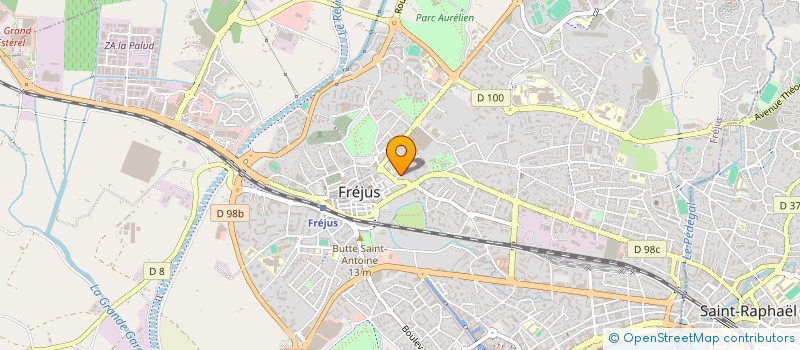 localisation de l'entreprise SCI TREMAS 2 à FREJUS