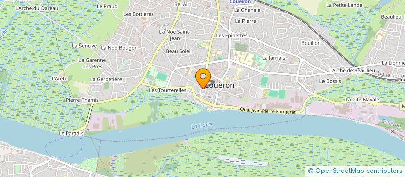 localisation de l'entreprise SCI TREMELE à COUERON