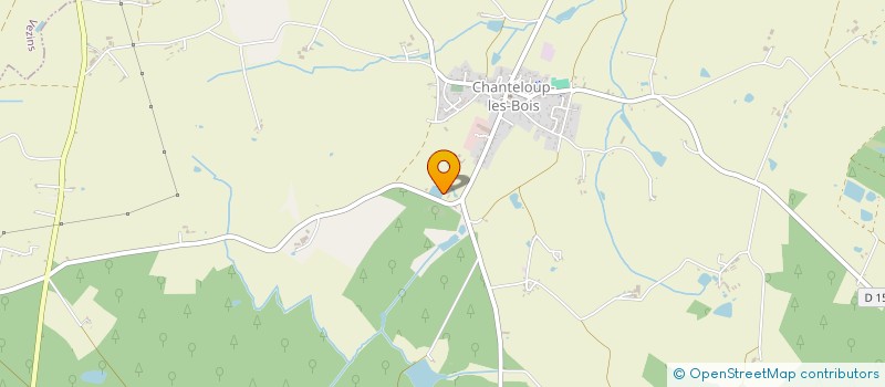 localisation de l'entreprise SCI TREMELO  CHANTELOUP-LES-BOIS