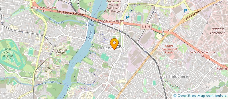 localisation de l'entreprise SCI TREMEN  NANTES