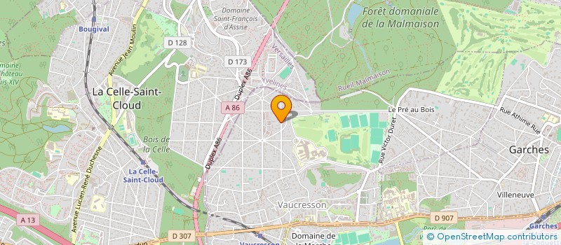 localisation de l'entreprise SCI TREMIERE INVEST à VAUCRESSON