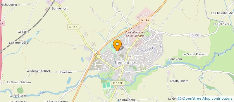 localisation de l'entreprise SCI TREMSANTE  TREMENTINES