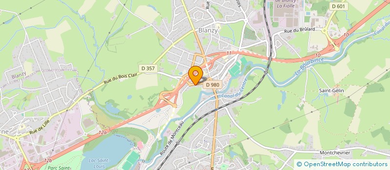 localisation de l'entreprise SCI TRENAELLE  BLANZY