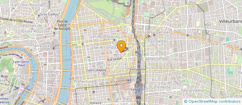 localisation de l'entreprise SCI TRENTE COTES  LYON