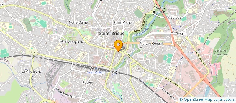 localisation de l'entreprise SCI TRENTE ET SIX à SAINT-BRIEUC