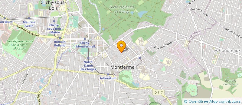 localisation de l'entreprise SCI TRENTE RUE PAUL BERT  MONTFERMEIL