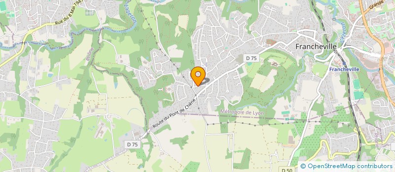 localisation de l'entreprise SCI TRENTO PATRIMOINE  FRANCHEVILLE