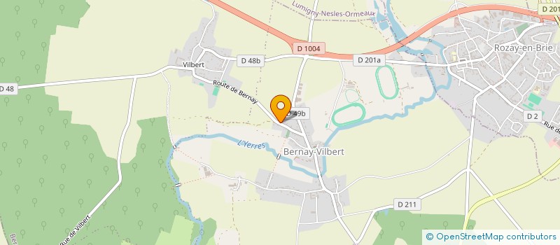 localisation de l'entreprise SCI TRENY  BERNAY-VILBERT