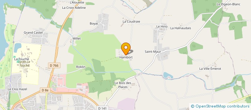 localisation de l'entreprise SCI TREPOR  PLOERMEL