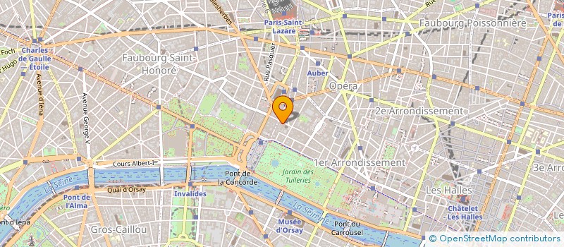 localisation de l'entreprise SCI TRES HONORE  PARIS