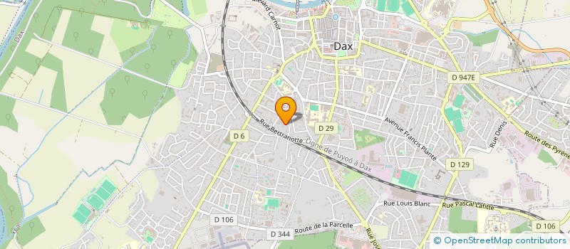 localisation de l'entreprise SCI TRESAUGUE à DAX