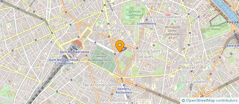 localisation de l'entreprise SCI TRESOR 99  PARIS