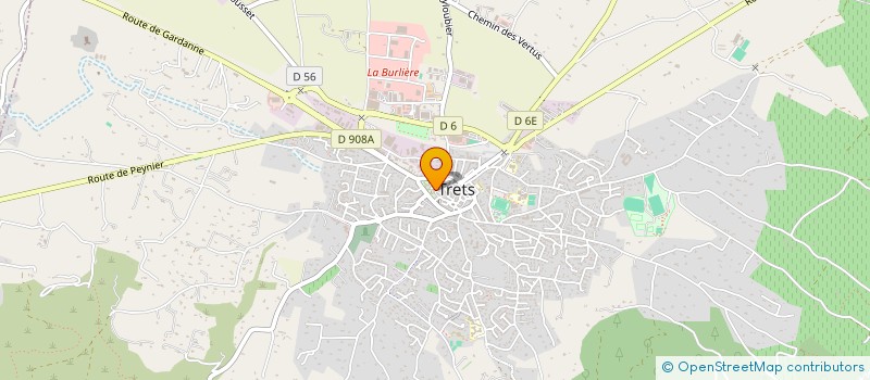 localisation de l'entreprise SCI TRETS DES REMPARTS à TRETS