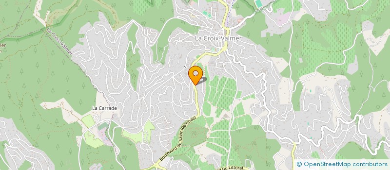 localisation de l'entreprise SCI TREVISE  LA CROIX-VALMER