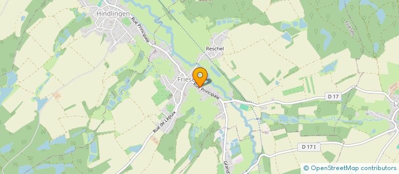 localisation de l'entreprise SCI TREVO  FRIESEN