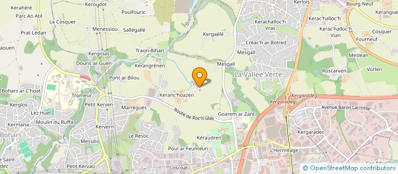 localisation de l'entreprise SCI TREVORS  BREST