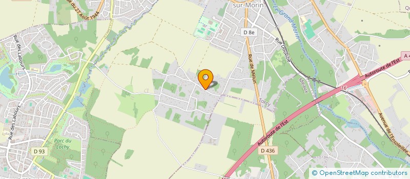 localisation de l'entreprise SCI TREYCIA  SAINT-GERMAIN-SUR-MORIN