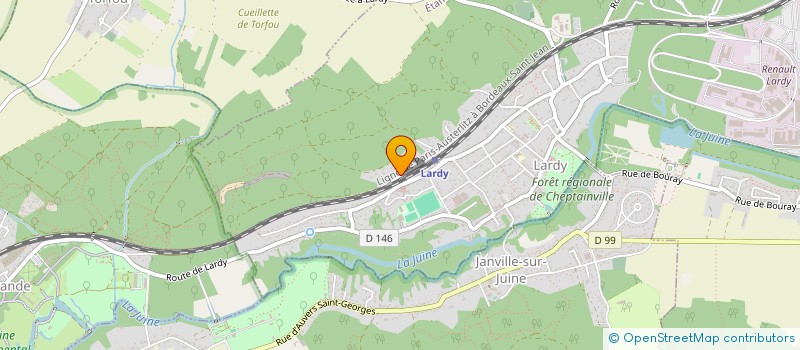 localisation de l'entreprise SCI TREZ GOAREM à LARDY