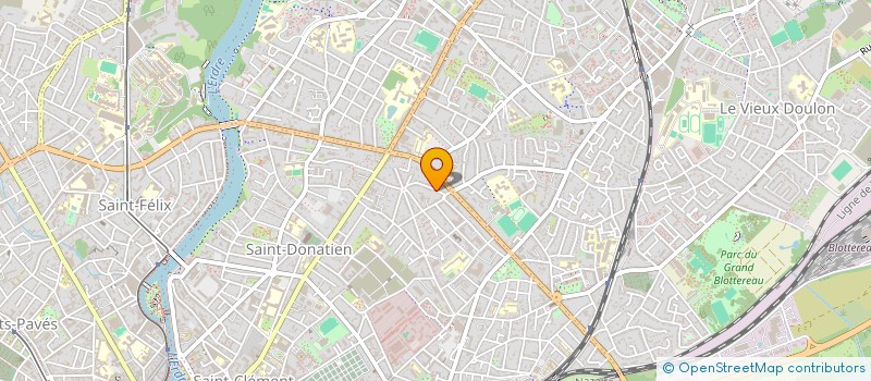 localisation de l'entreprise SCI TREZ ROUZ à NANTES