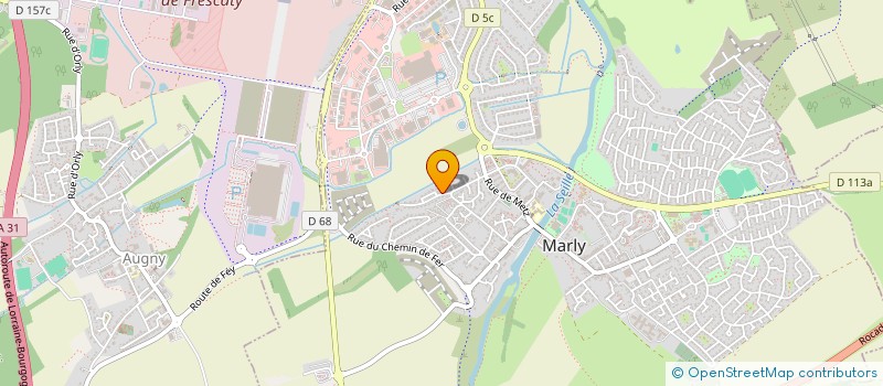 localisation de l'entreprise SCI TREZEL à MARLY