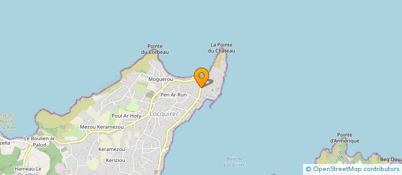 localisation de l'entreprise SCI TRI BORD  LOCQUIREC