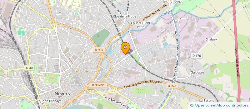 localisation de l'entreprise SCI TRI COT à NEVERS